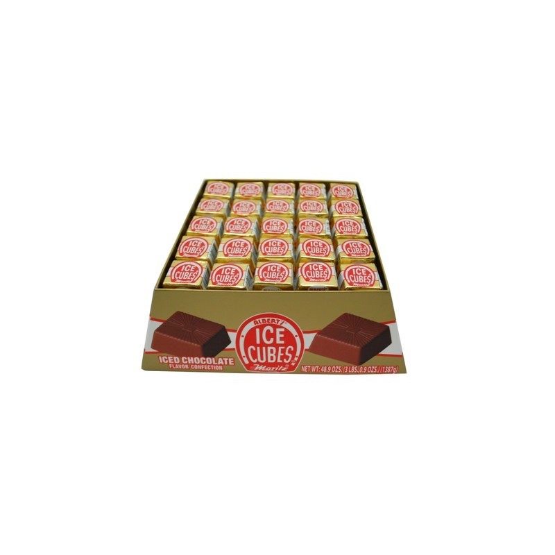 CAJA BOMBON CUADRADILLO ICE CUBE 3,3 KG 0,15 €