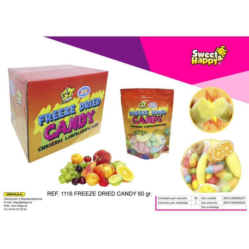 FREEZE DRIED CANDY UD (LIOFILIZADA)