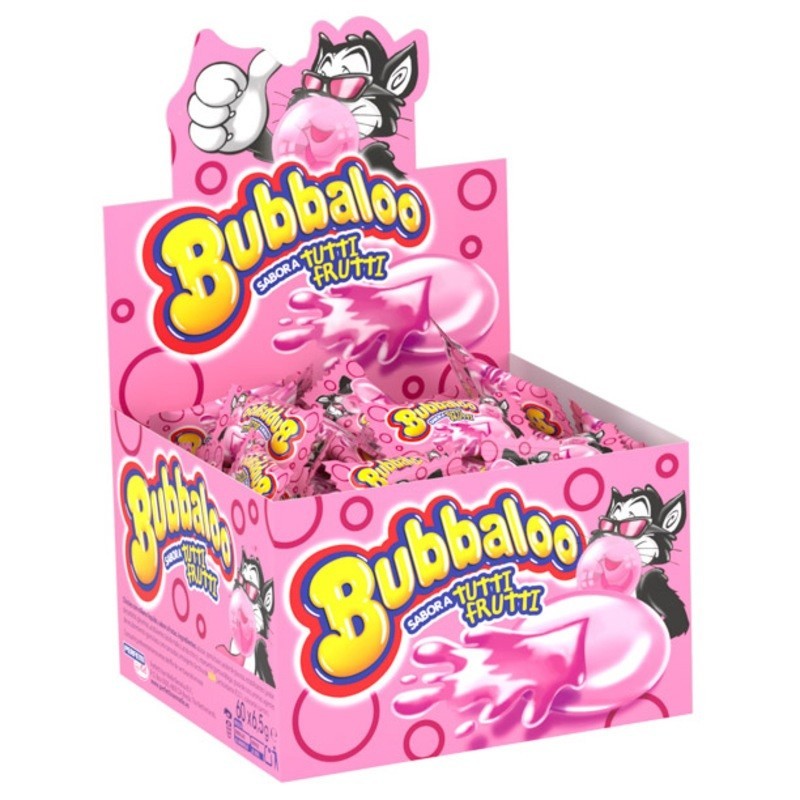 BUBBALOO TUTTI FRUTTI 0,15 € 60 UDS