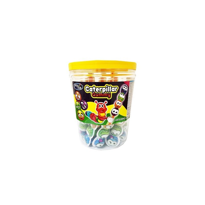 TARRO CATERPILLAR GUMMY PROFISA - 20 U
