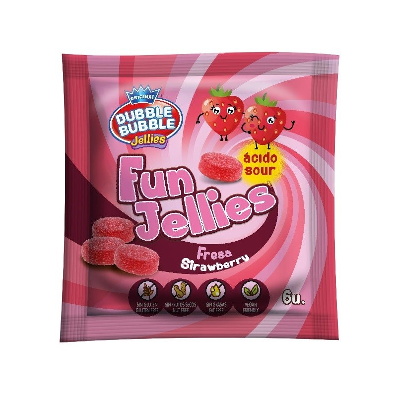 FUN JELLIES FRESA 0.50 - 40 U