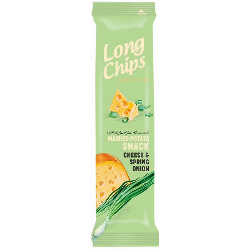 LONG CHIPS CHEESE&ONION 1,20 € 75 G