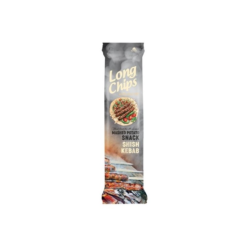 LONG CHIPS SHISH KEBAB 1,20 € 75 G