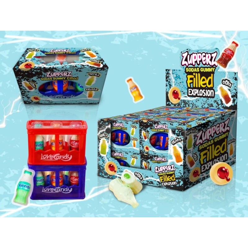 ZUPPERZ PACCK 6 BOTELLINES DOAS GUMMY
