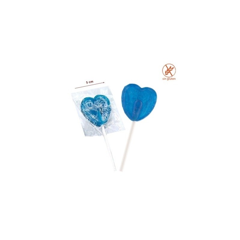 PIRULETA MINI CORAZON PINTALENGUA - 100 U