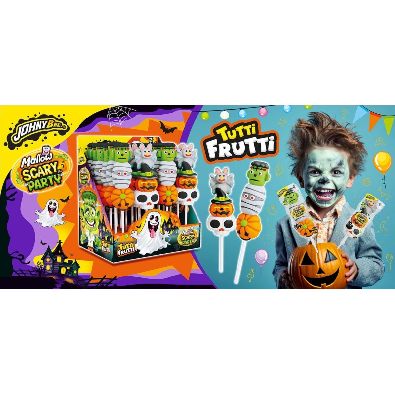PIRULETA NUBE SCARY PARTY 12 UDS 1,30 €