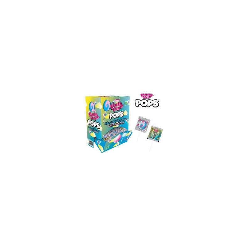 PIRULETA FLUFFY STUFF SABOR ALGODON - 30 U