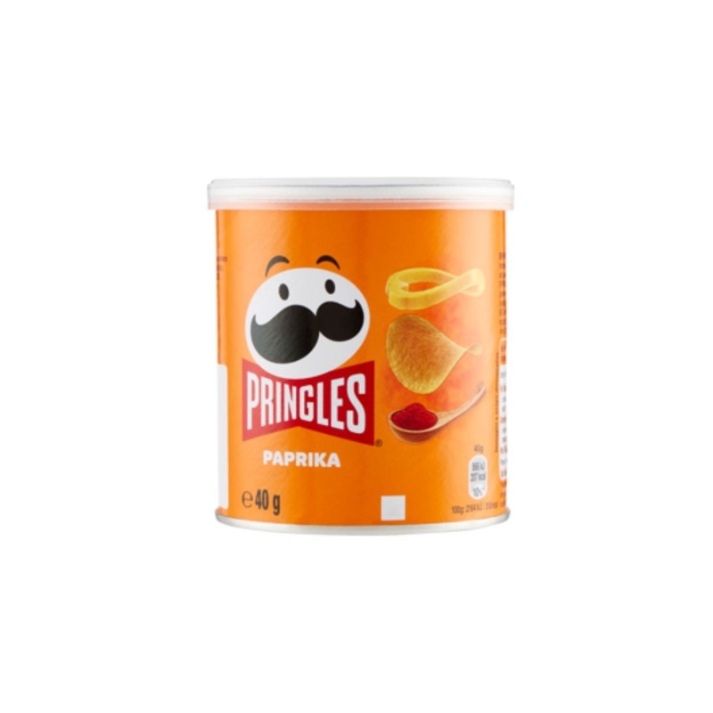 MINI PRINGLES PAPRIKA (NARANJA) 12U 1,10€
