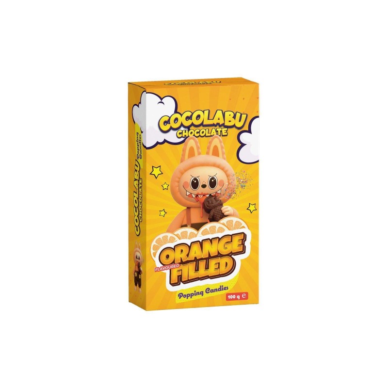 CHOCOLABUBU ORANGE POPPING CANDIES 3,99 €