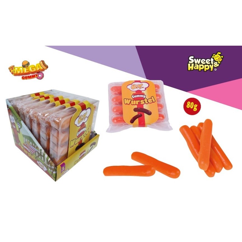 WURSTEL GUMMY - 8 U