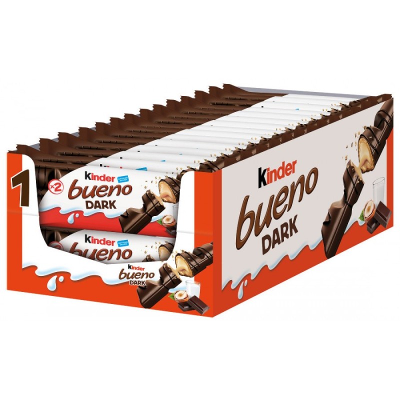 DARK KINDER BUENO 1.25 - 30 U. (NEGRO)