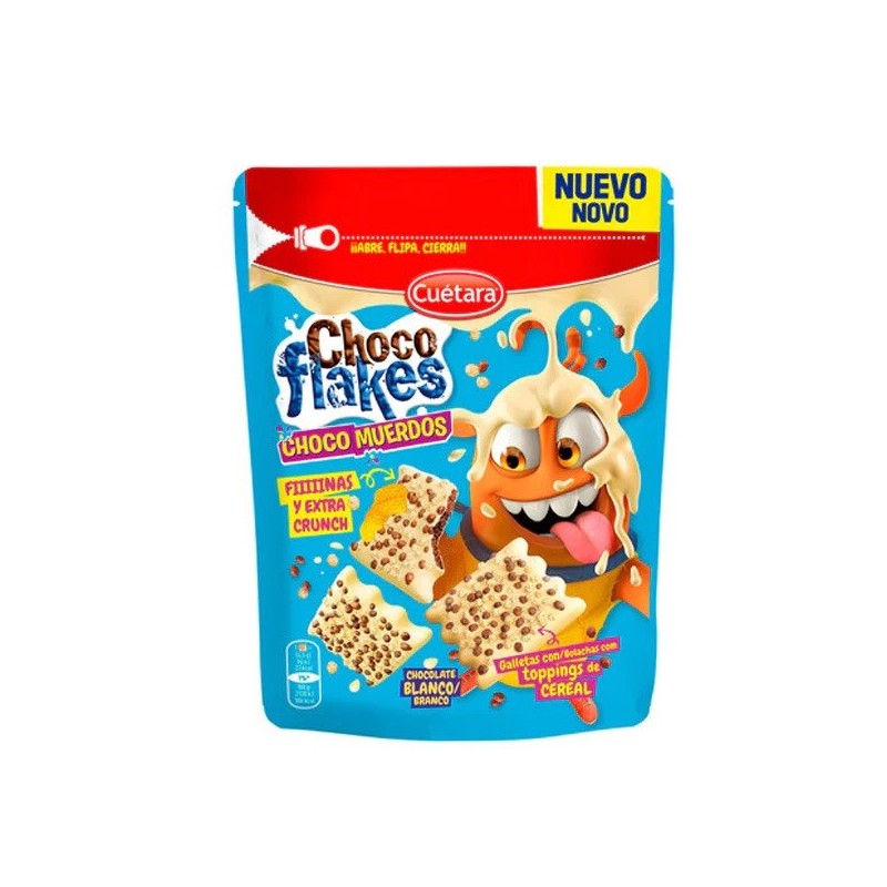 CHOCO MUERDOS BLANCOS 70 GRS PVP 1.70 €