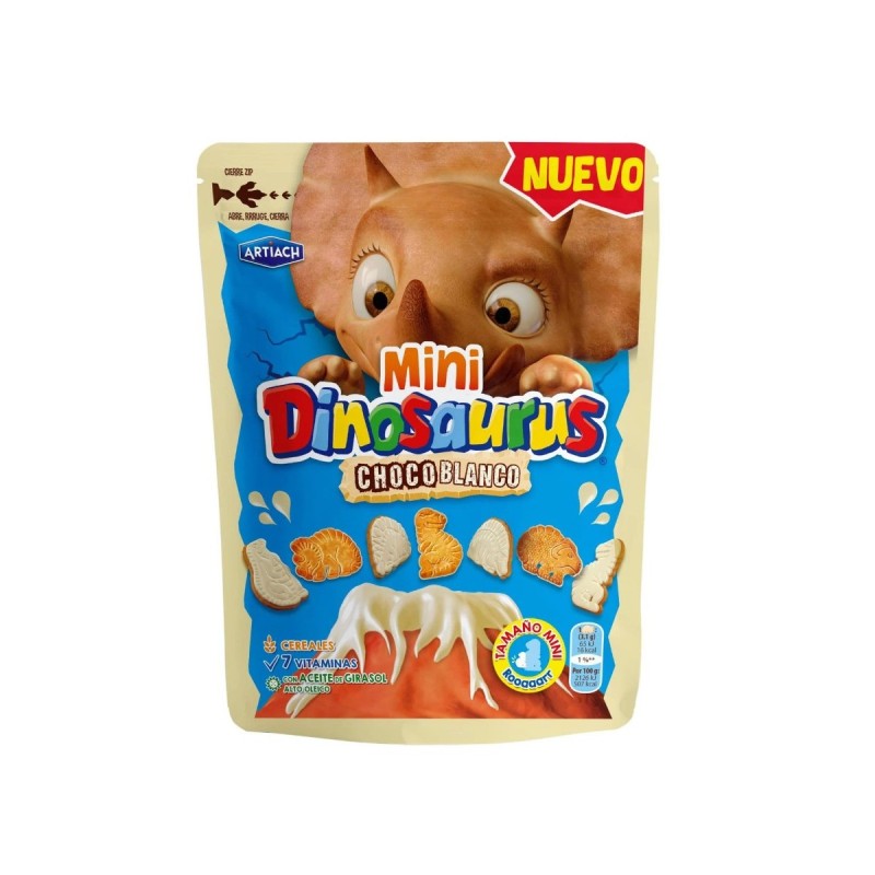 MINI DINOSAURIOS BLANCO 80 GRS PVP 1.60 €