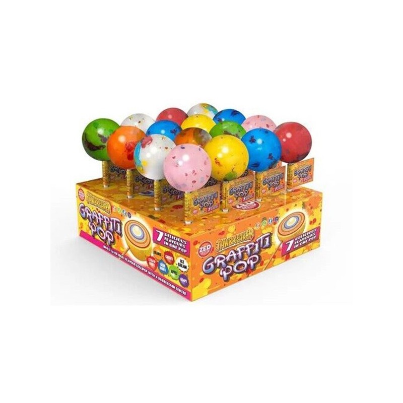 CHUPA GRAFFITI POP 55G 16 UDS