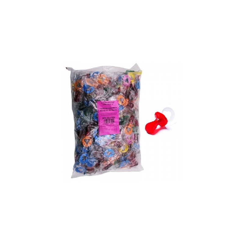 CHUPETAS CARAMELO 0,15€ 100 UDS SITO