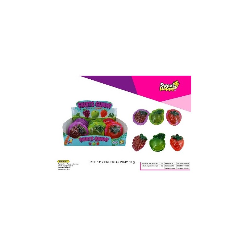 FRUITS GUMMY 15 UDS AN-BA