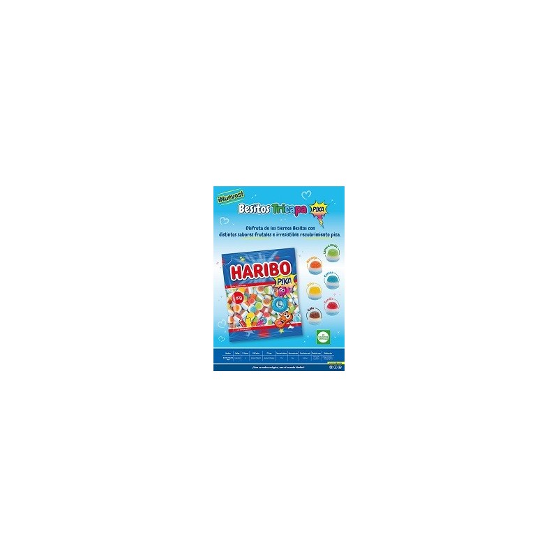 BESOS TRICAPA PIKA HARIBO 0,05 - 1 kg.
