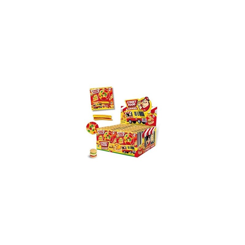 STREET FOOD GUMMIES 16 UDS
