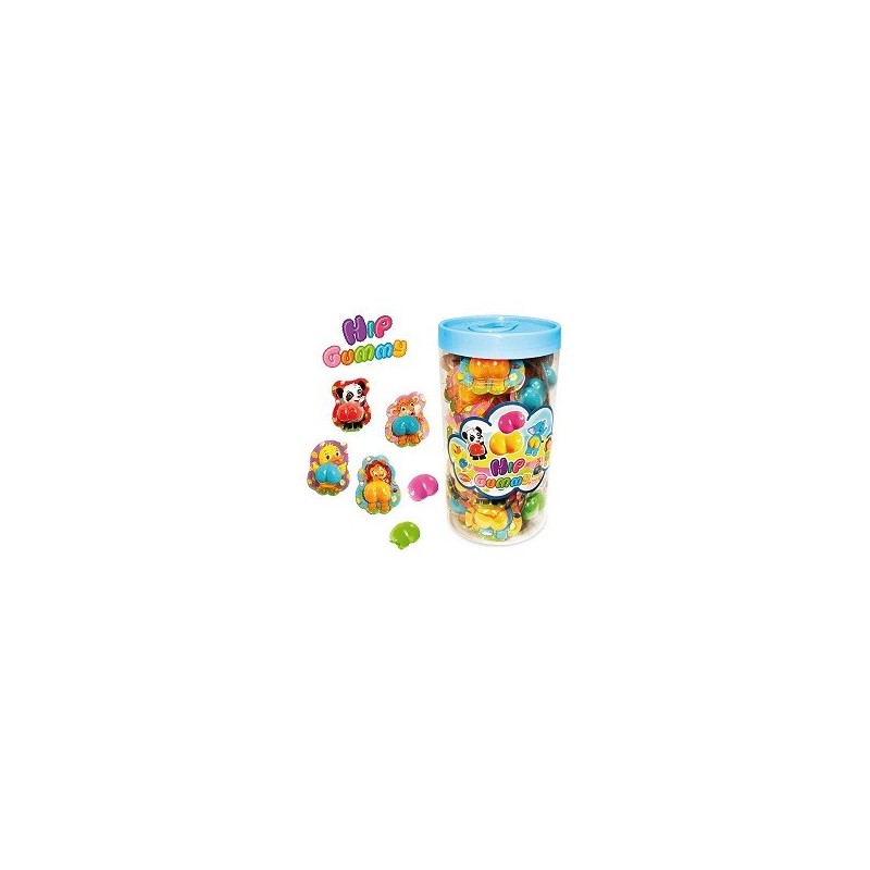 BOTE HIP GUMMY 60 UDS (CULITOS) 0,20 €