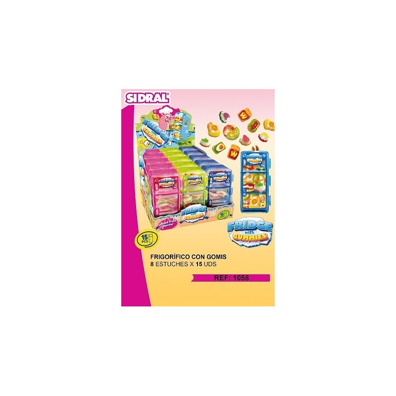FRIGORIFICO CON GOMITAS 1,70 € 12 UDS