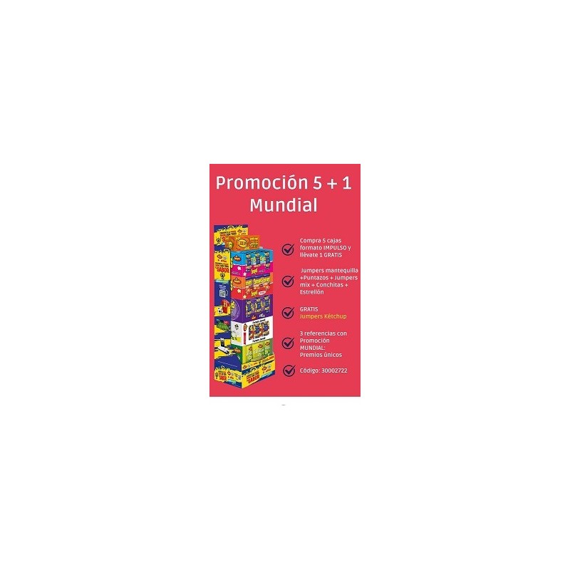 EXPOSITOR JUVENIL MUNDIAL 5 + PUNTAZO REGALO