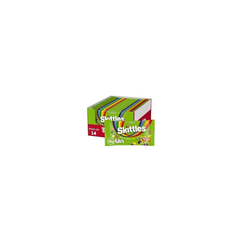 ESTUCHE SKITTLES SOUR CRAZY 14 UDS 1,20€