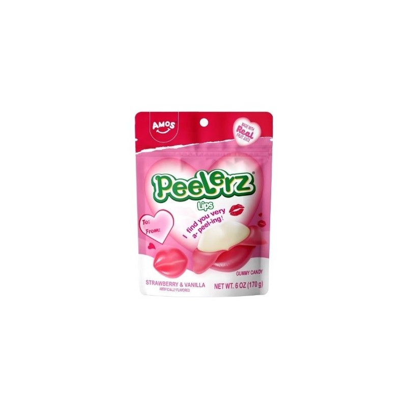 PEELERZ GUMMY LIPS BESITOS (CHUCHE PELABLE) UD PVP 2,50 €