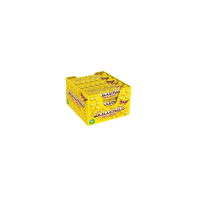LACASITO PINTALENGUA AMARILLO 15 UDS 1€