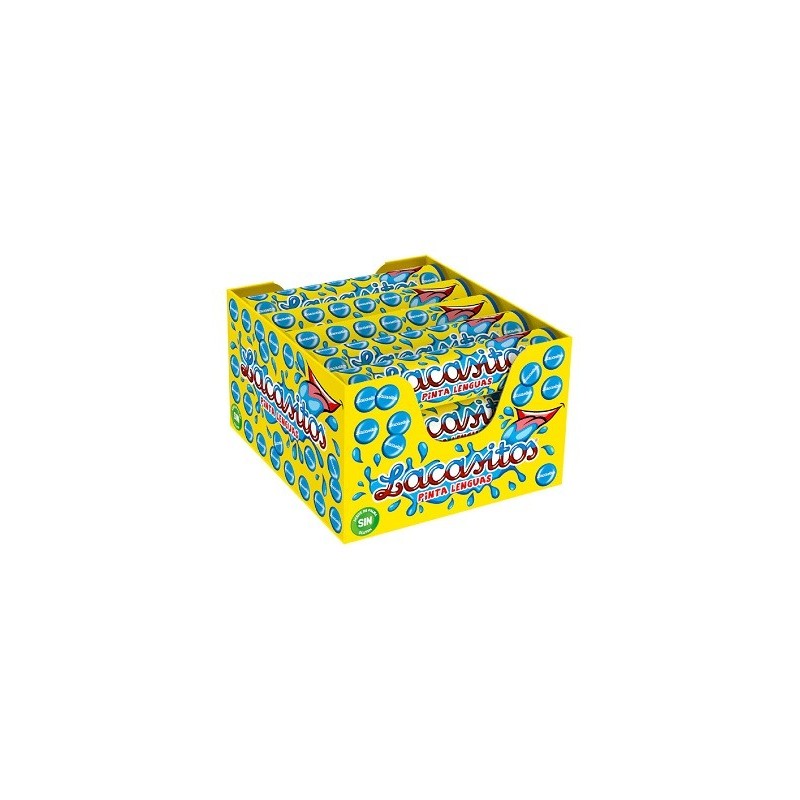 LACASITO PINTALENGUA AZUL 15 UDS 1€