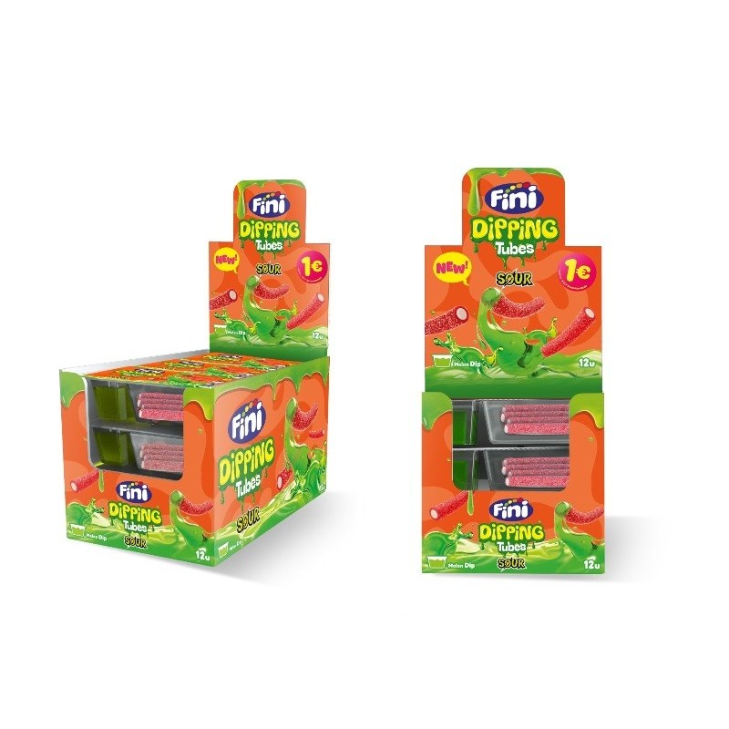 DIPPING TUBES SOUR MELON FINI 1.00 - 12 U