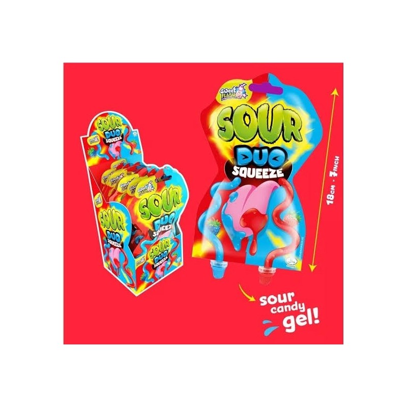 SOUR DUO SQUEZZE 12 UDS