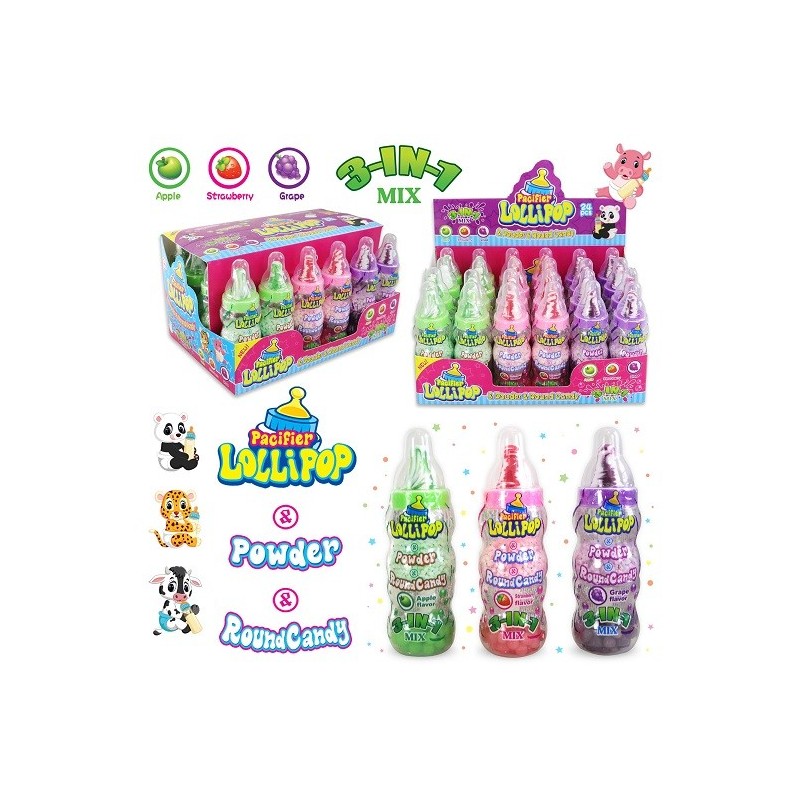 BIBERON PACIFIER LOLLIPOP PROFISA - 24 U