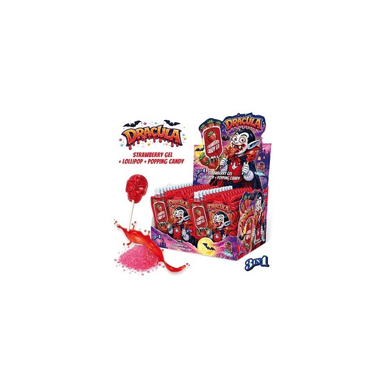 DRACULA MIX + GEL+LOLLIPOP 24 UDS