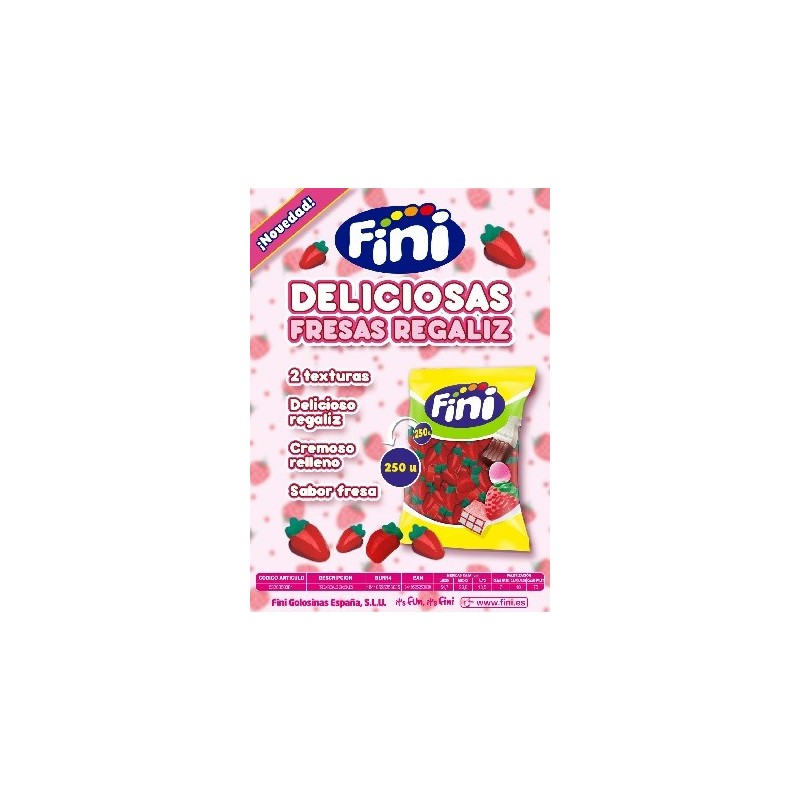FRESA DE REGALIZ BOLSA FINI 0.05 - 250 U