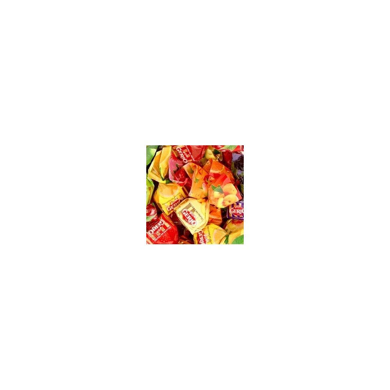 CARAMELO RELLENO FRUTAS GERIO 0.10 - 1 KG  (E/ 8KG)