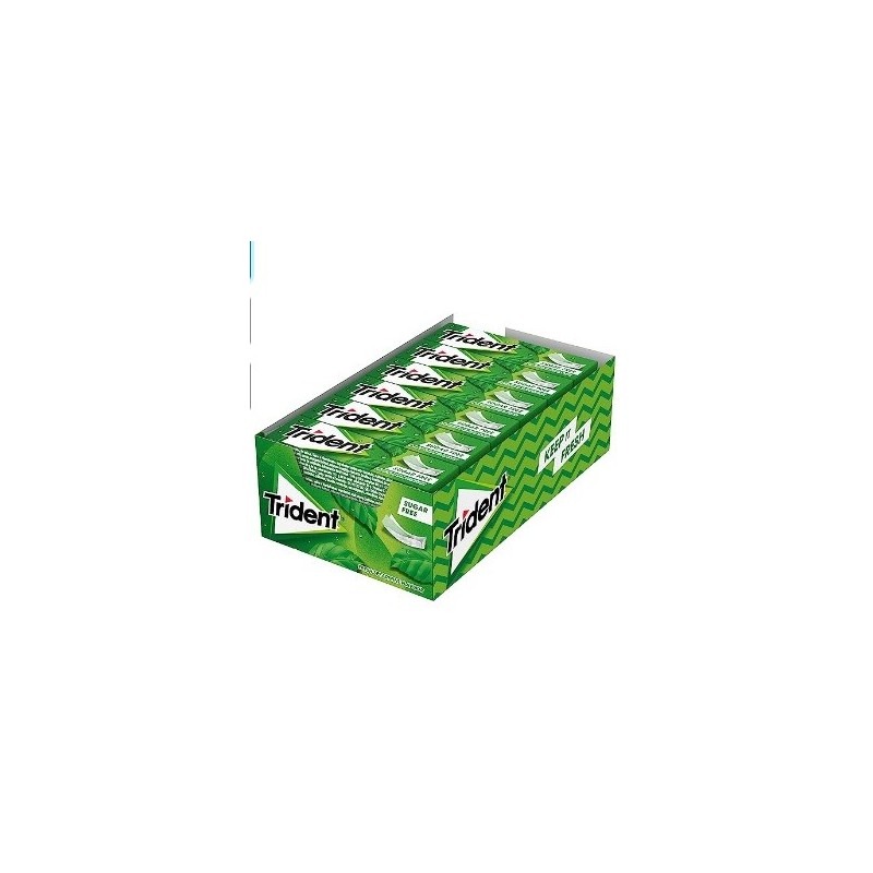 TRIDENT LAMINA CLOROFILA 0.60 € - 24 Uds.