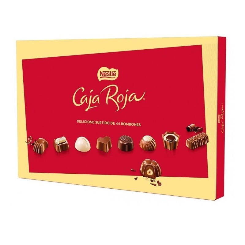 CAJA ROJA PLANA 400 GRS.