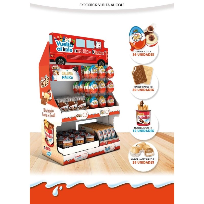 EXPOSITOR FERRERO VUELTA AL COLE