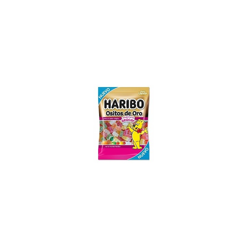BOLSITA OSITO ORO AZUCAR HARIBO 100 GRS - 18 U