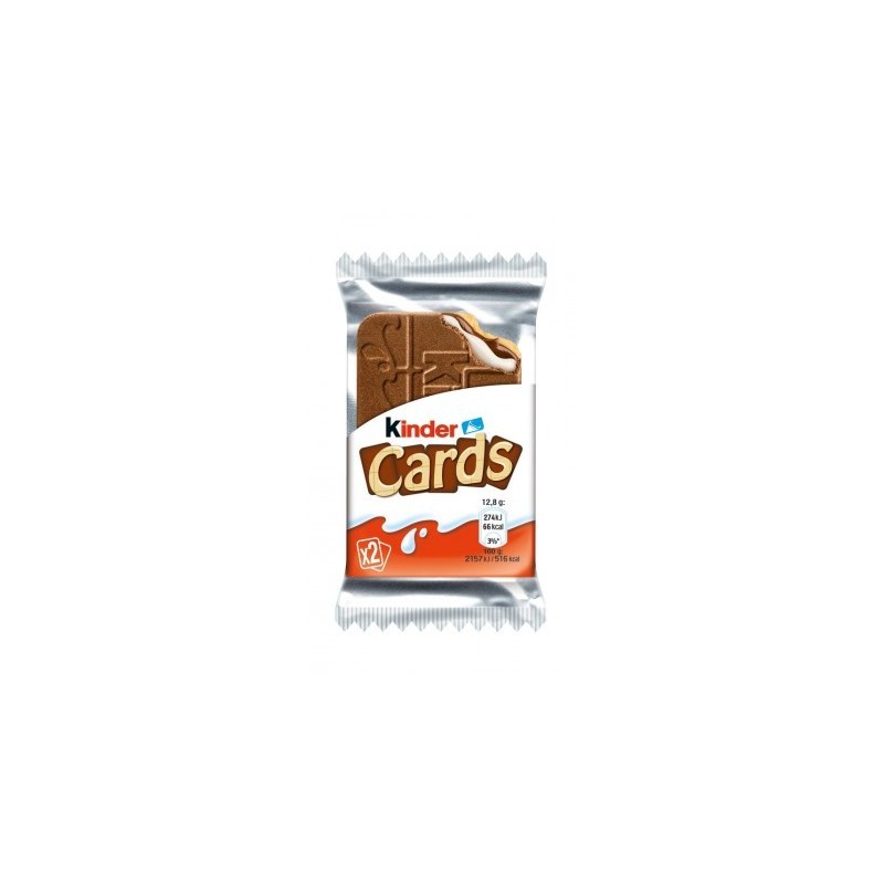 KINDER CARDS T2X30UD 128 GR 2,35€