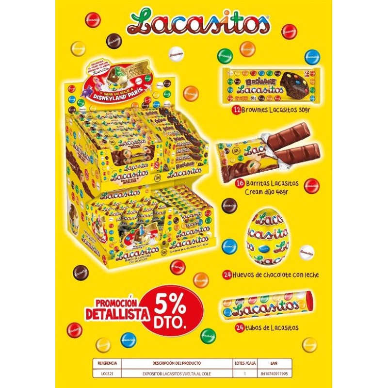 LOTE LACASITOS VUELTA AL COLE