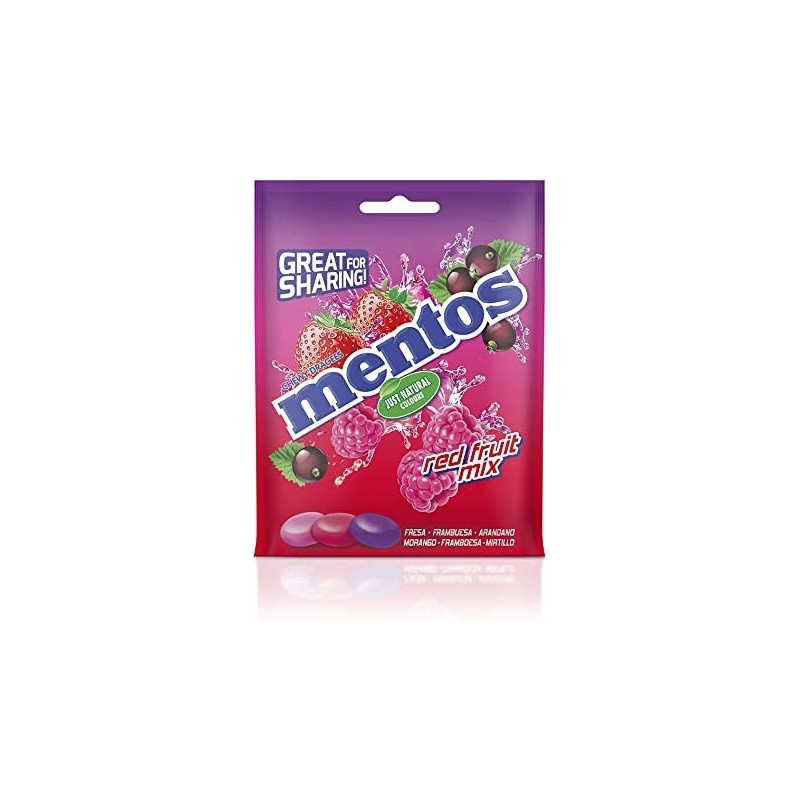 BOLSITA MENTOS FRUTOS ROJOS 1.50 - UD