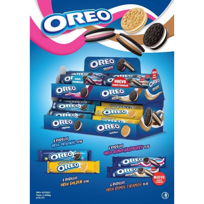 EXPOSITOR OREO NOVEDAD 2022 - 28 U