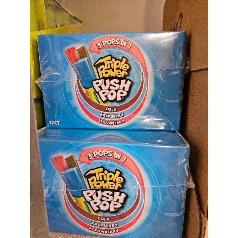 PUSH POP TRIPLE POWER - 12 U