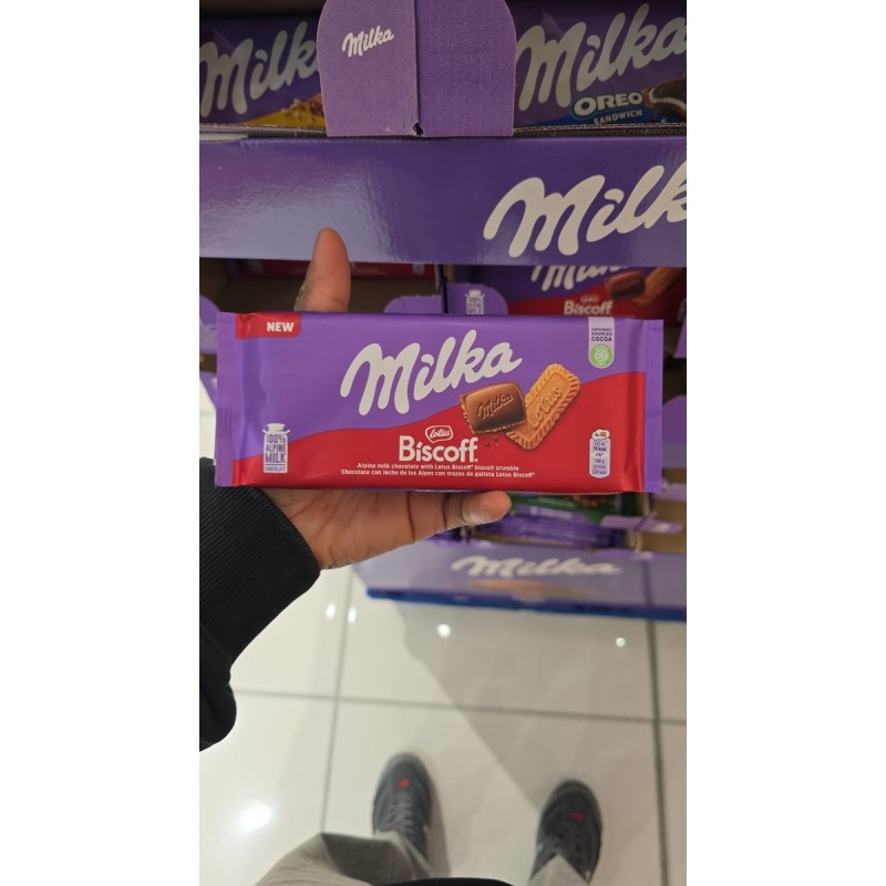 TABLETA MILKA LOTUS 90 GRS