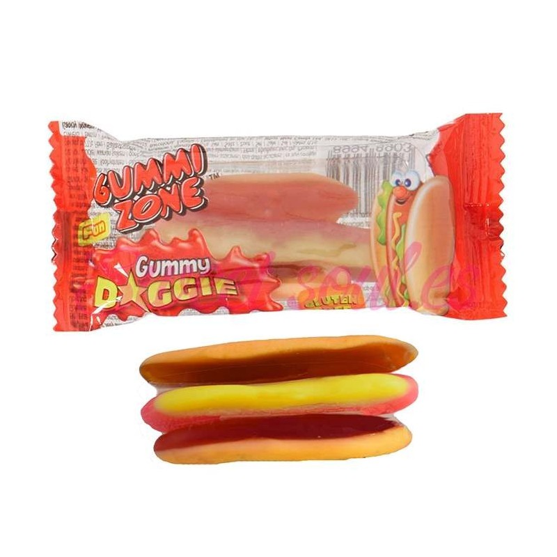 HOT DOG ENVUELTA GUMMI ZONE 0.10 - 200 U