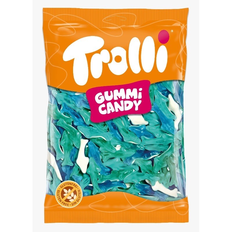 TIBURONES AZULES TROLLI 0.05 - 1 KG