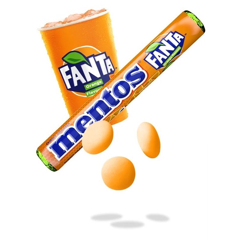 MENTOS FANTA 0.80 € - 20 uds.