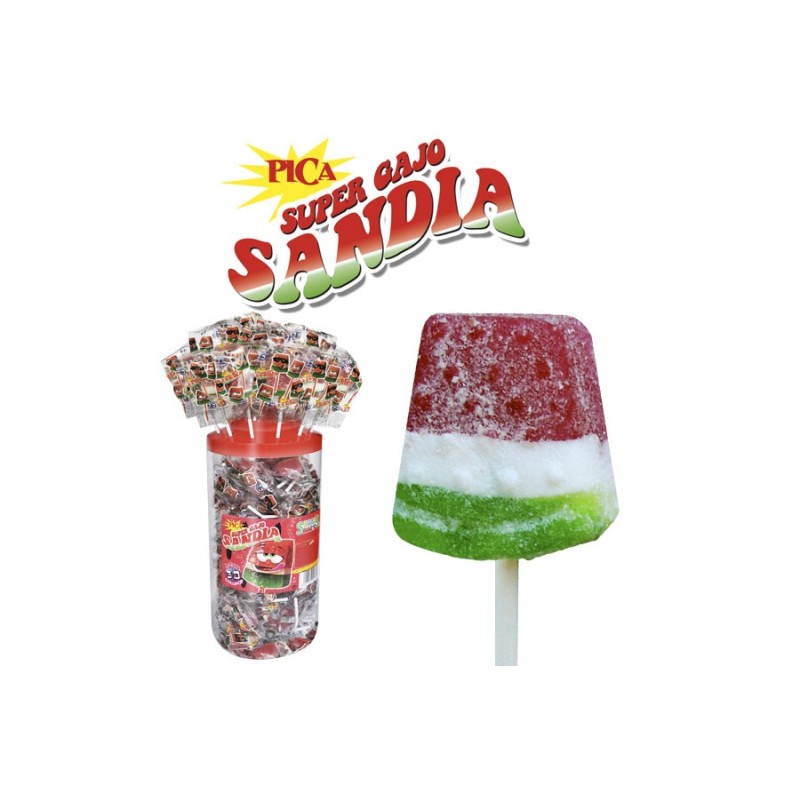 TAJADA SANDIA ENVUELTA SUGAR MAGIC 0,20 - 100 uds.