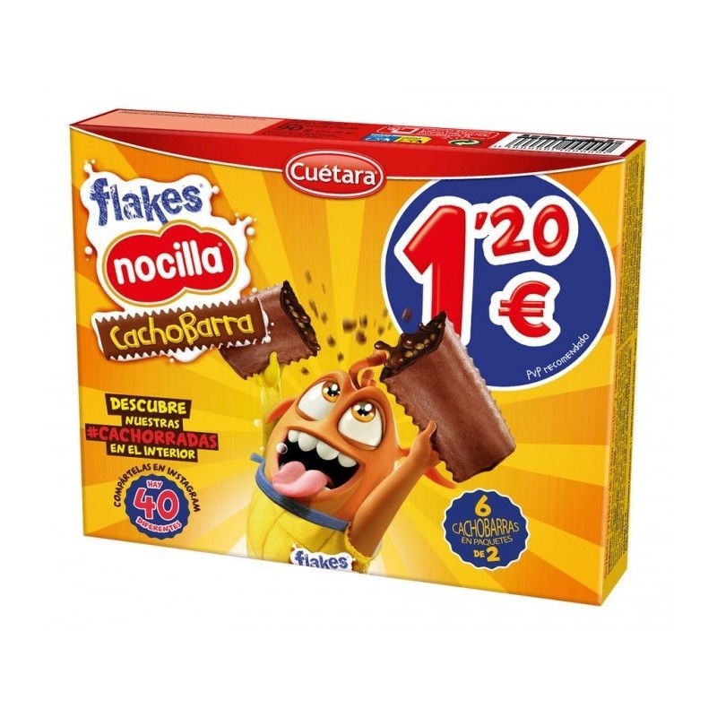 CACHOBARRA FLAKES 90 GRS PVP 1.20 €
